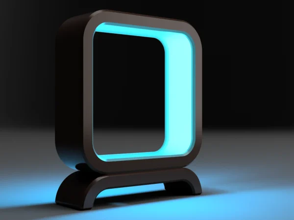 Μοντέρνο Επιτραπέζιο Φωτιστικό RGB Square